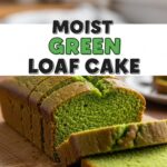 Moist Green Loaf Cake