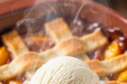 Peach Cobbler Easy