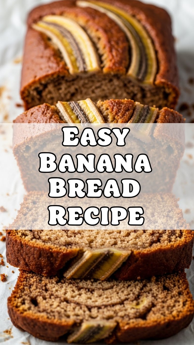 Easy Banana Bread Recipe
