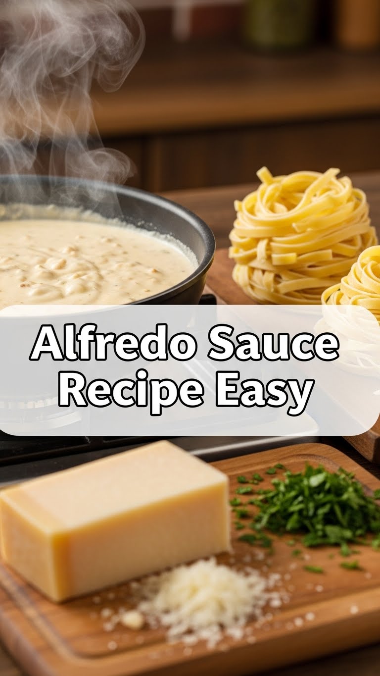 Alfredo Sauce Recipe Easy