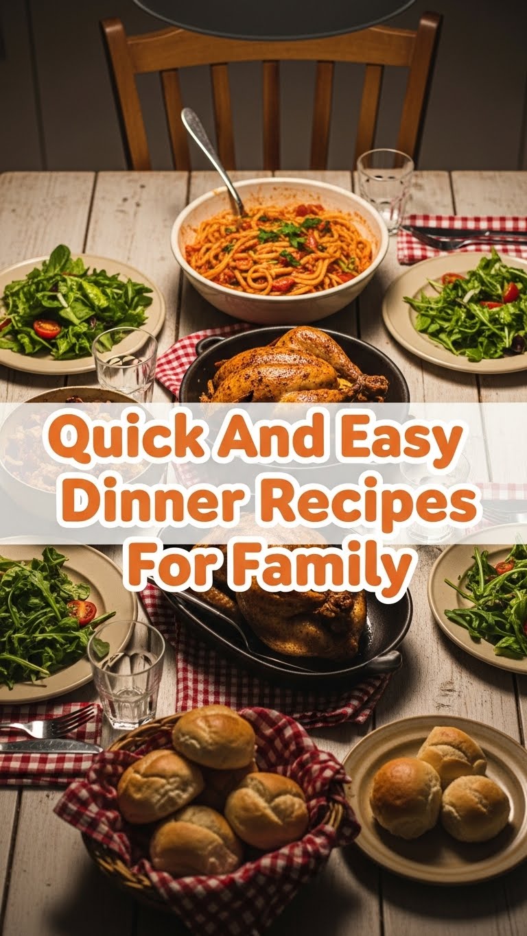 Quick And Easy Dinner Recipes For Family
