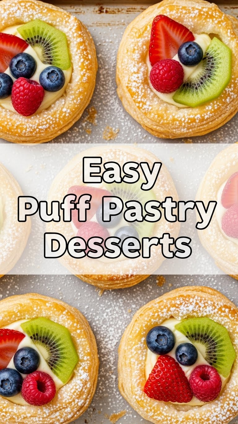 Easy Puff Pastry Desserts