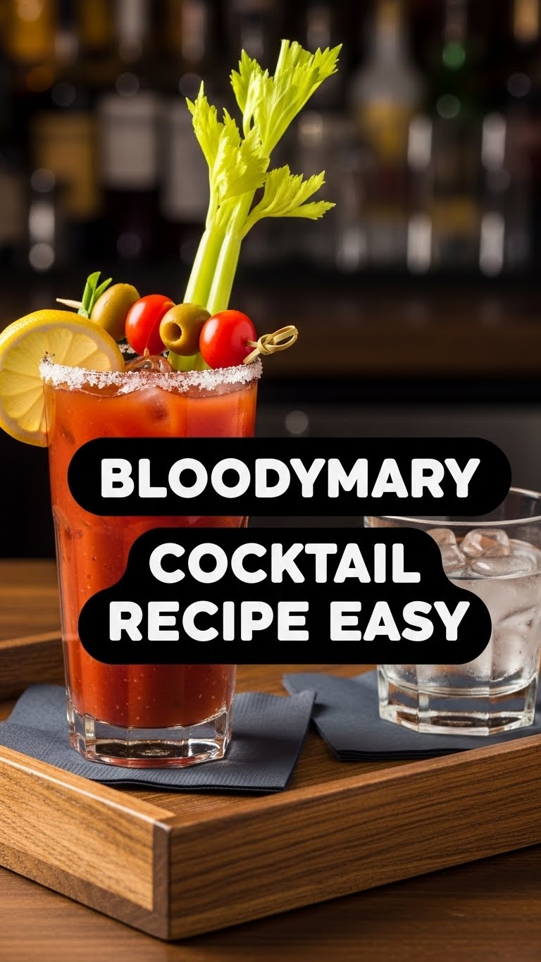 Bloodymary Cocktail Recipe Easy