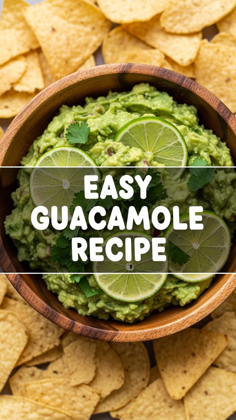 Easy Guacamole Recipe