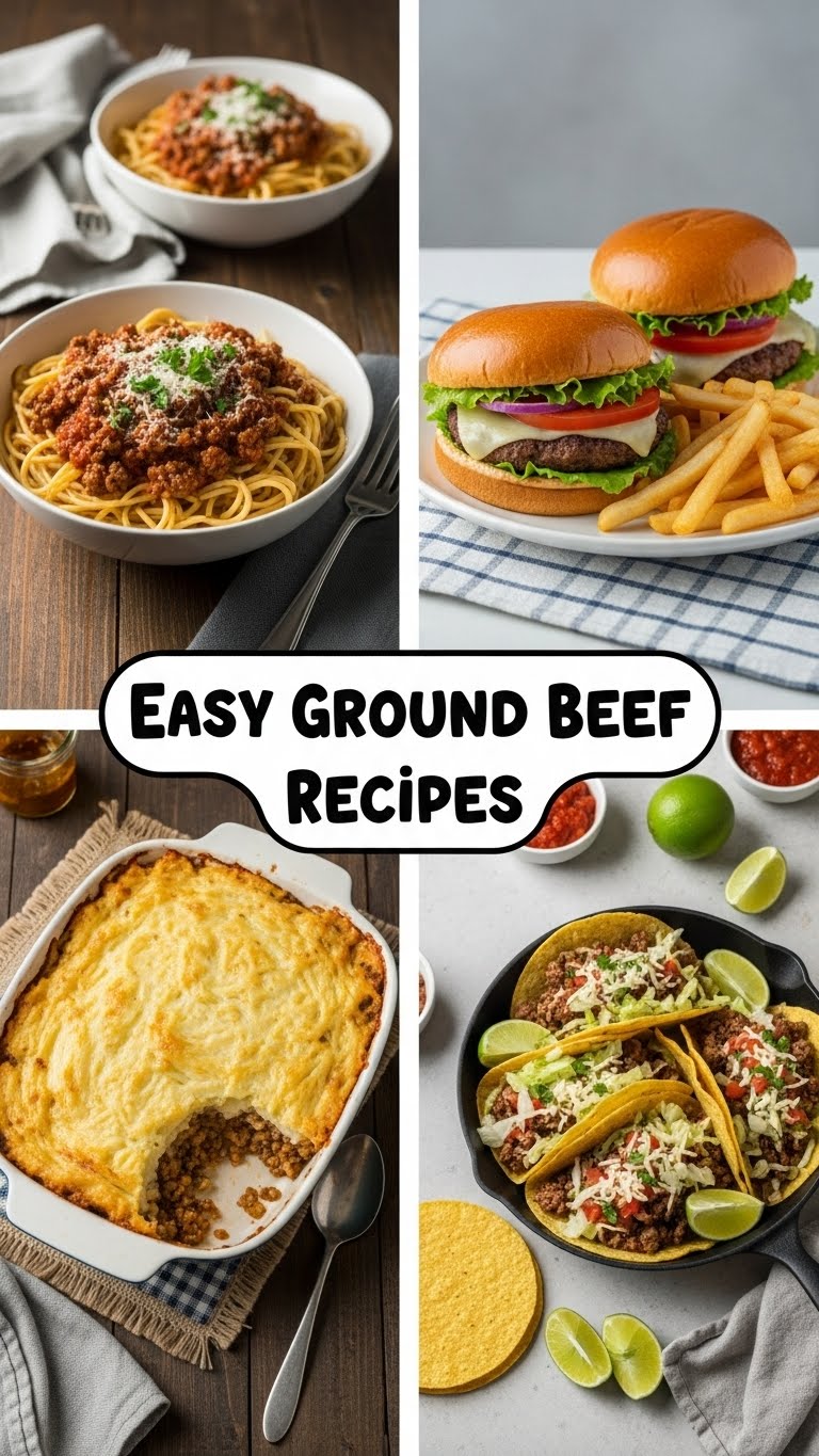 Easy Ground Beef Recipes