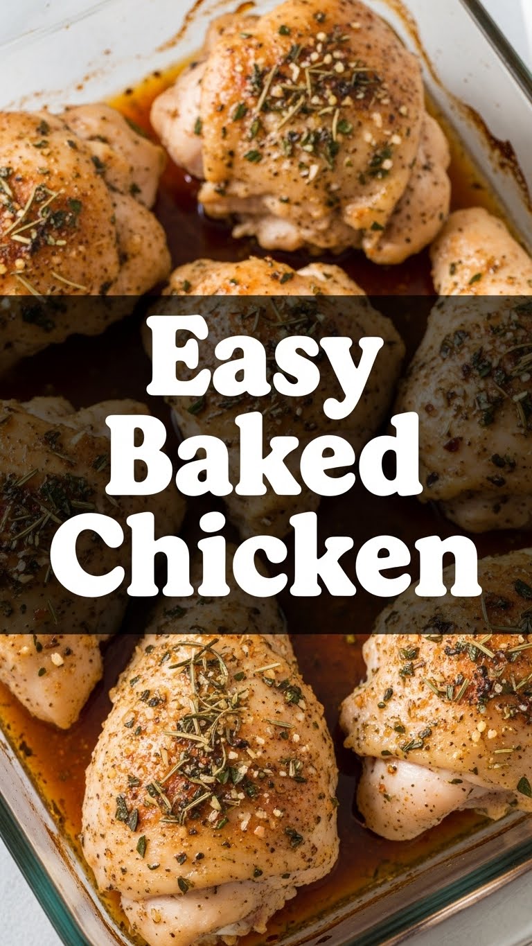 Easy Baked Chicken