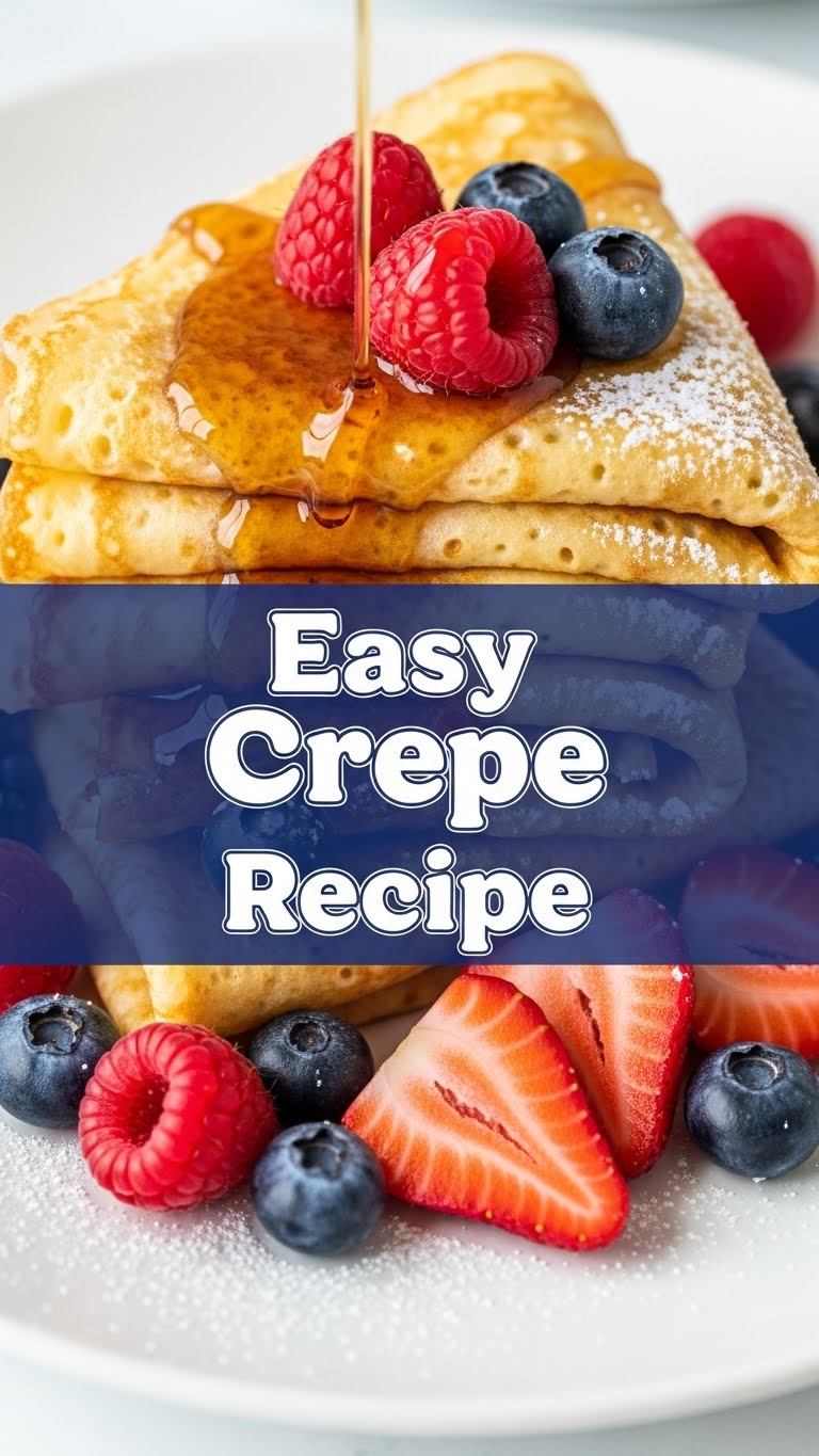 Easy Crepe Recipe