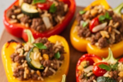 Easy Stuffed Bell Peppers