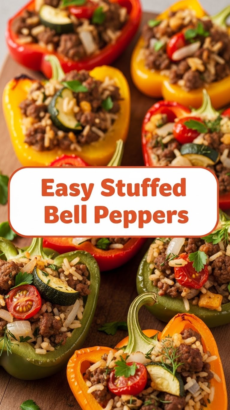Easy Stuffed Bell Peppers