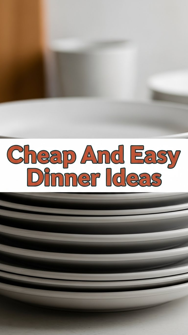 Cheap And Easy Dinner Ideas