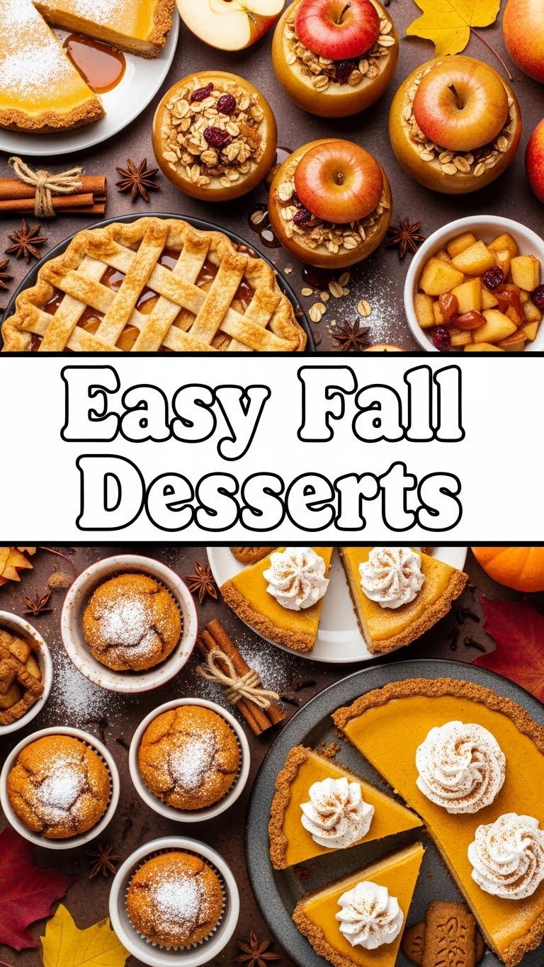 Easy Fall Desserts