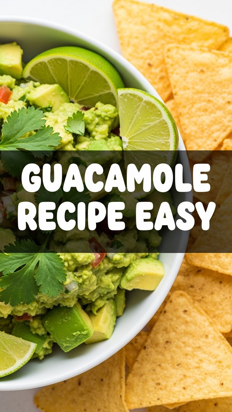 Guacamole Recipe Easy