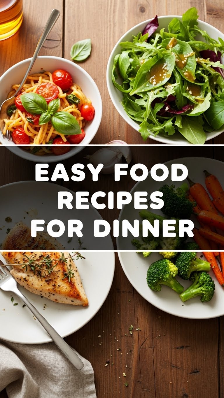 Easy Food Recipes For Dinner