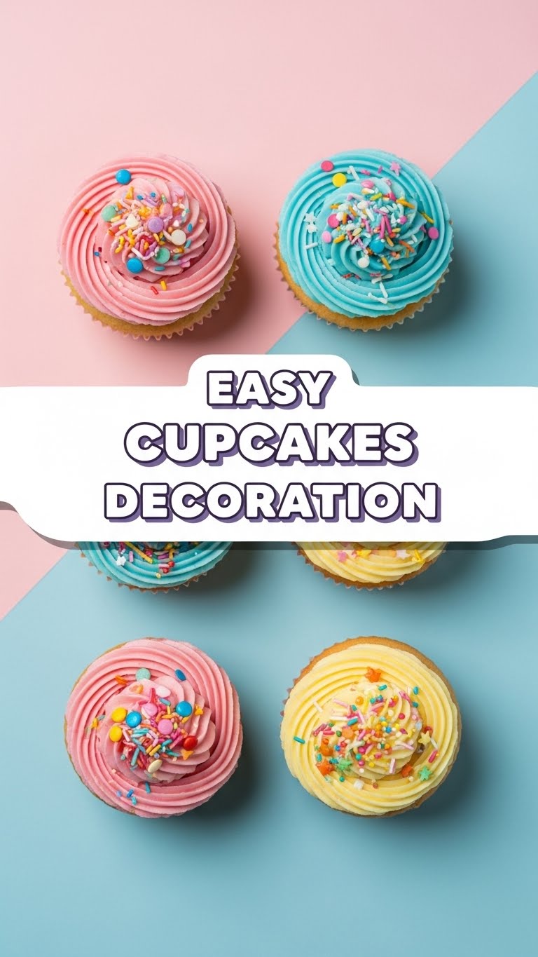 Easy Cupcakes Decoration