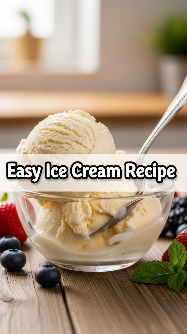 Easy Ice Cream Recipe