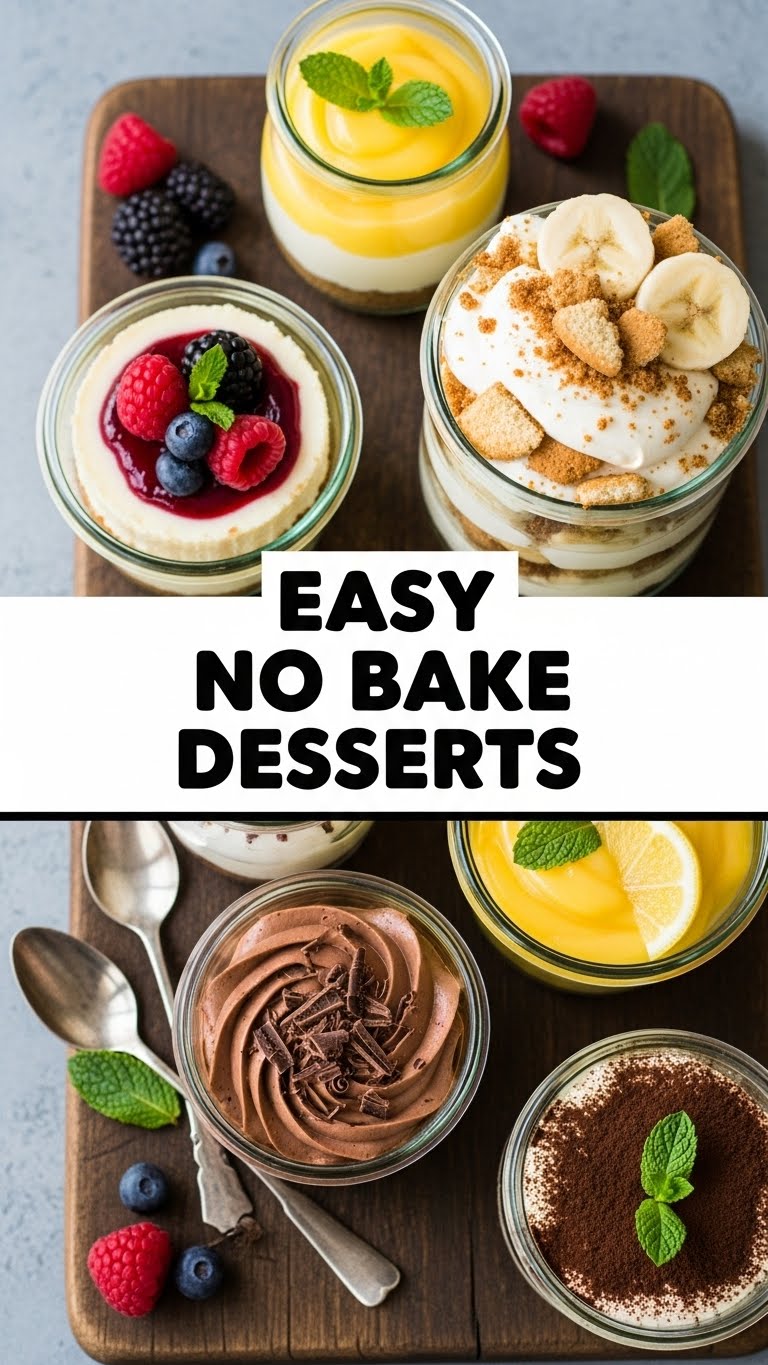 Easy No Bake Desserts