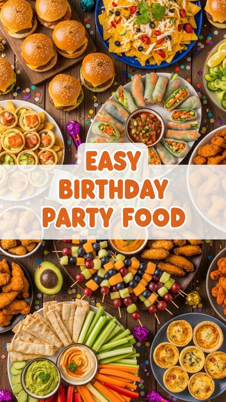 Easy Birthday Party Food