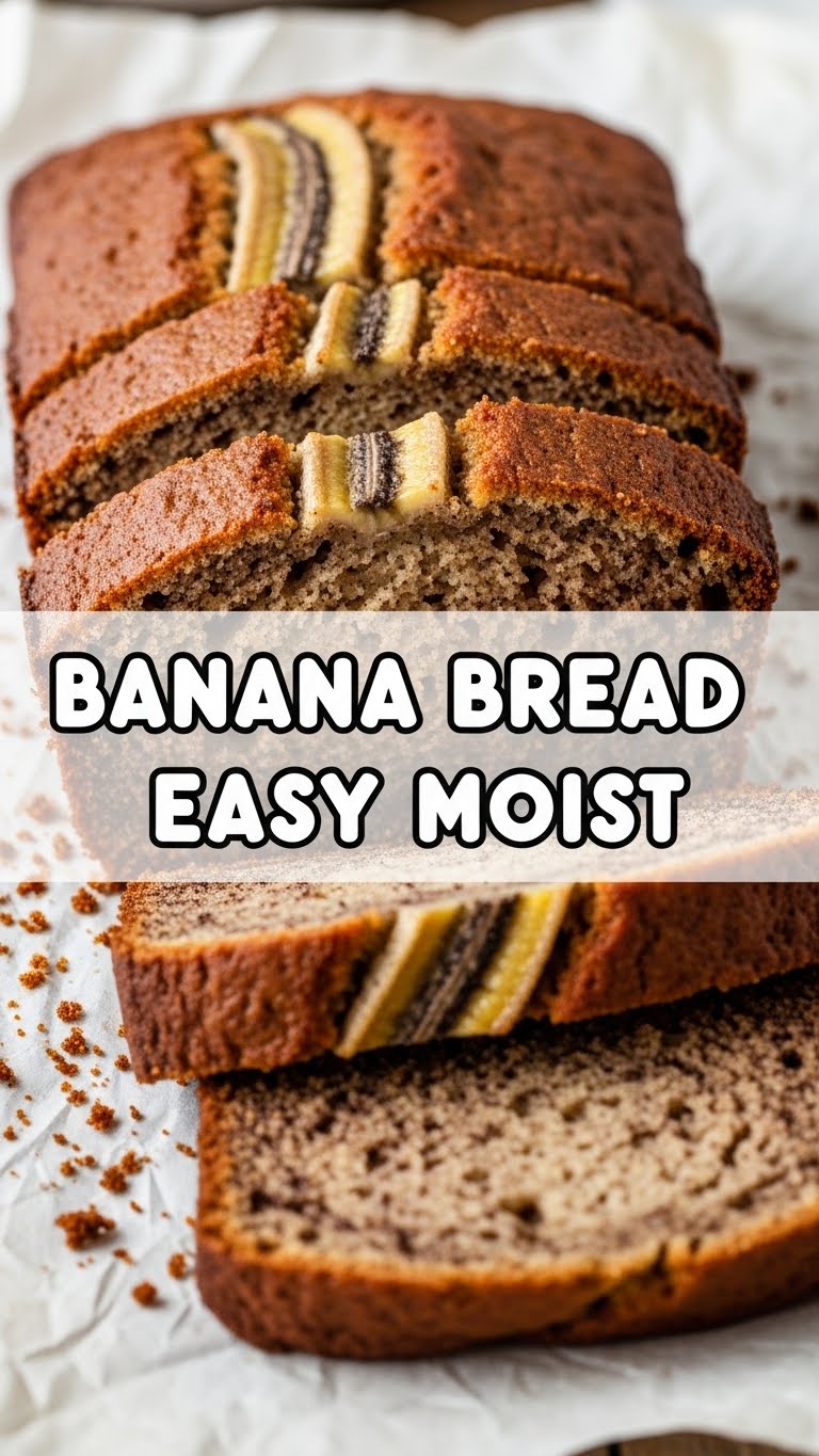 Banana Bread Recipe Easy Moist