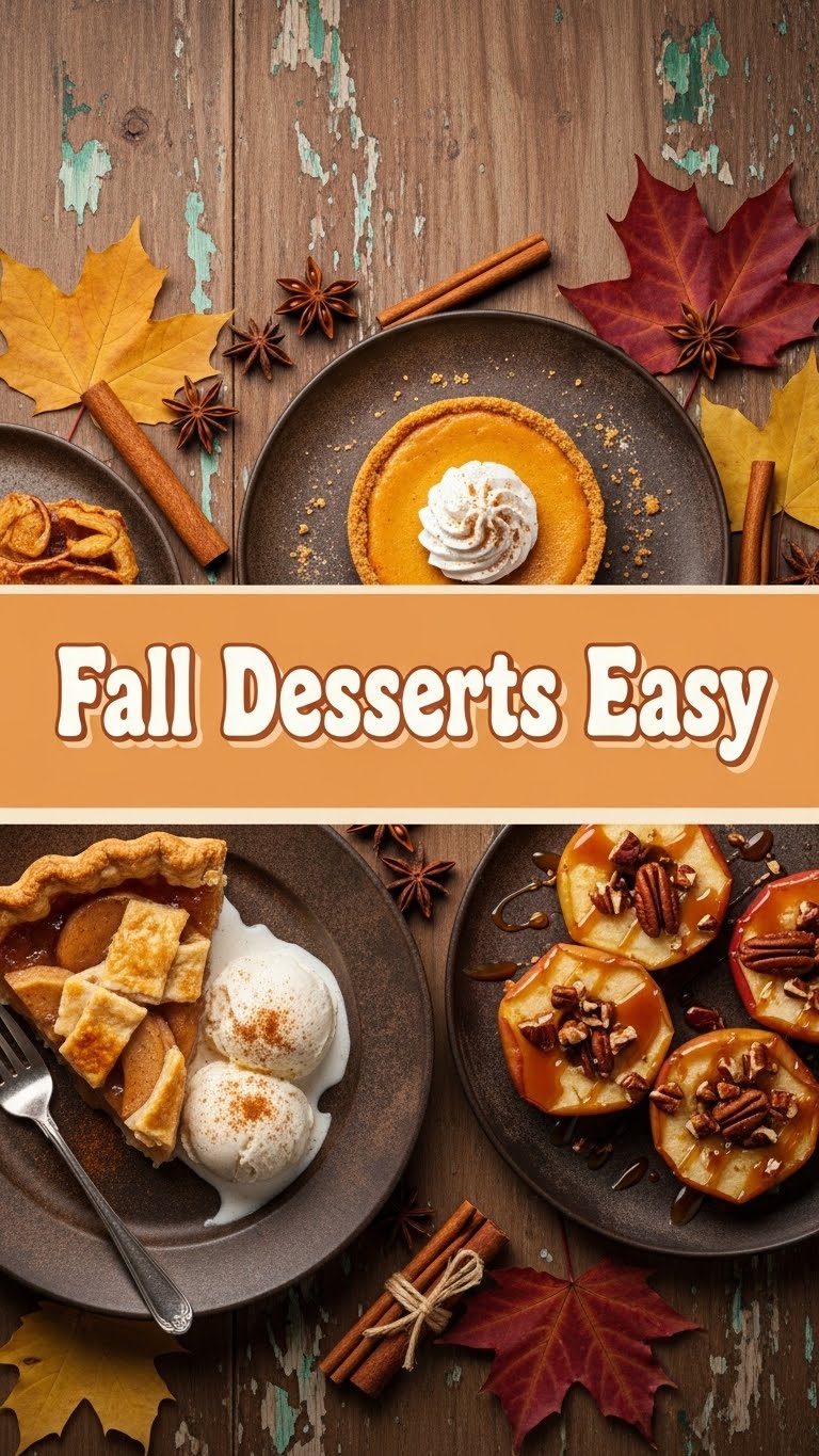 Fall Desserts Easy