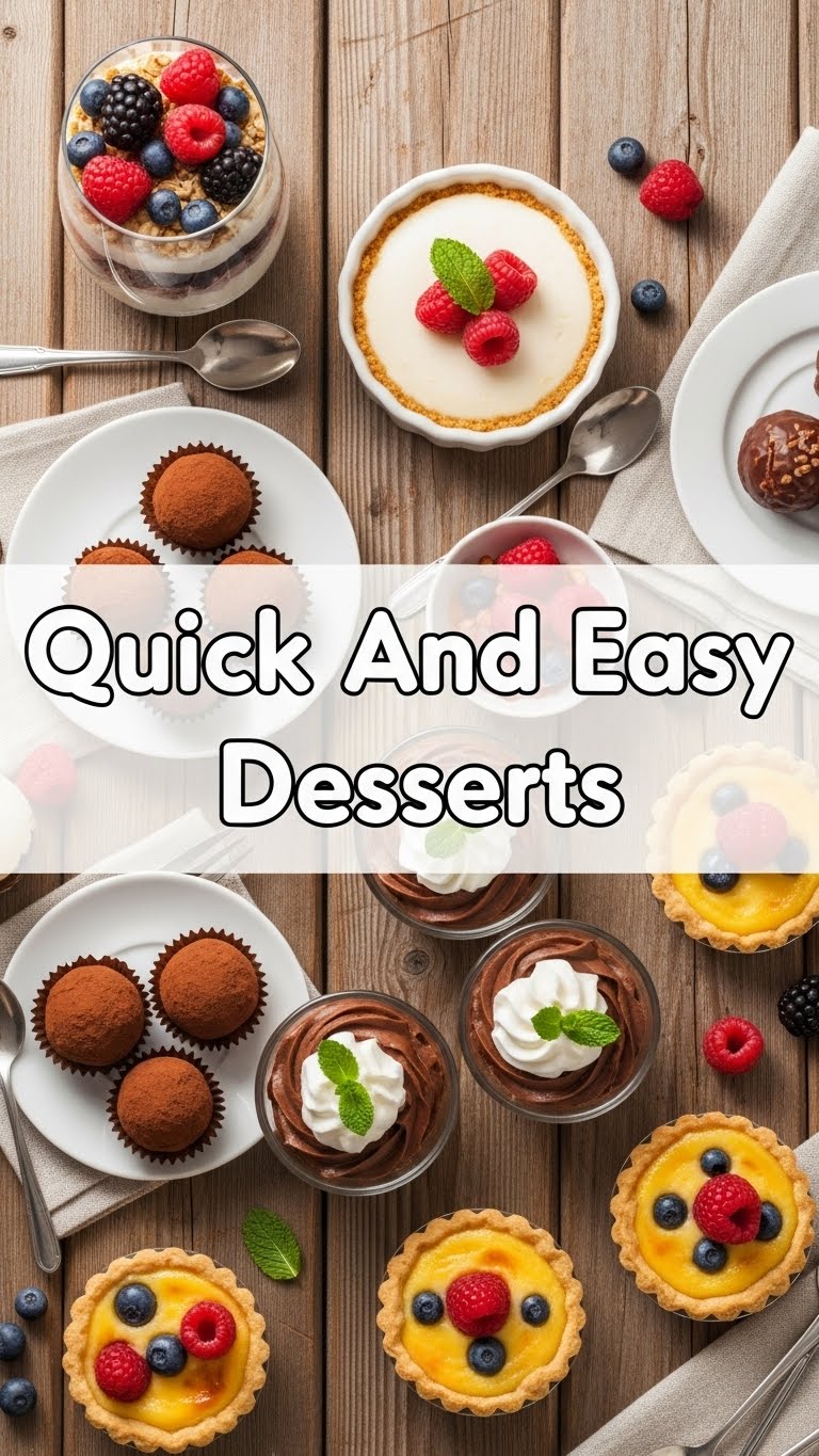 Quick And Easy Desserts
