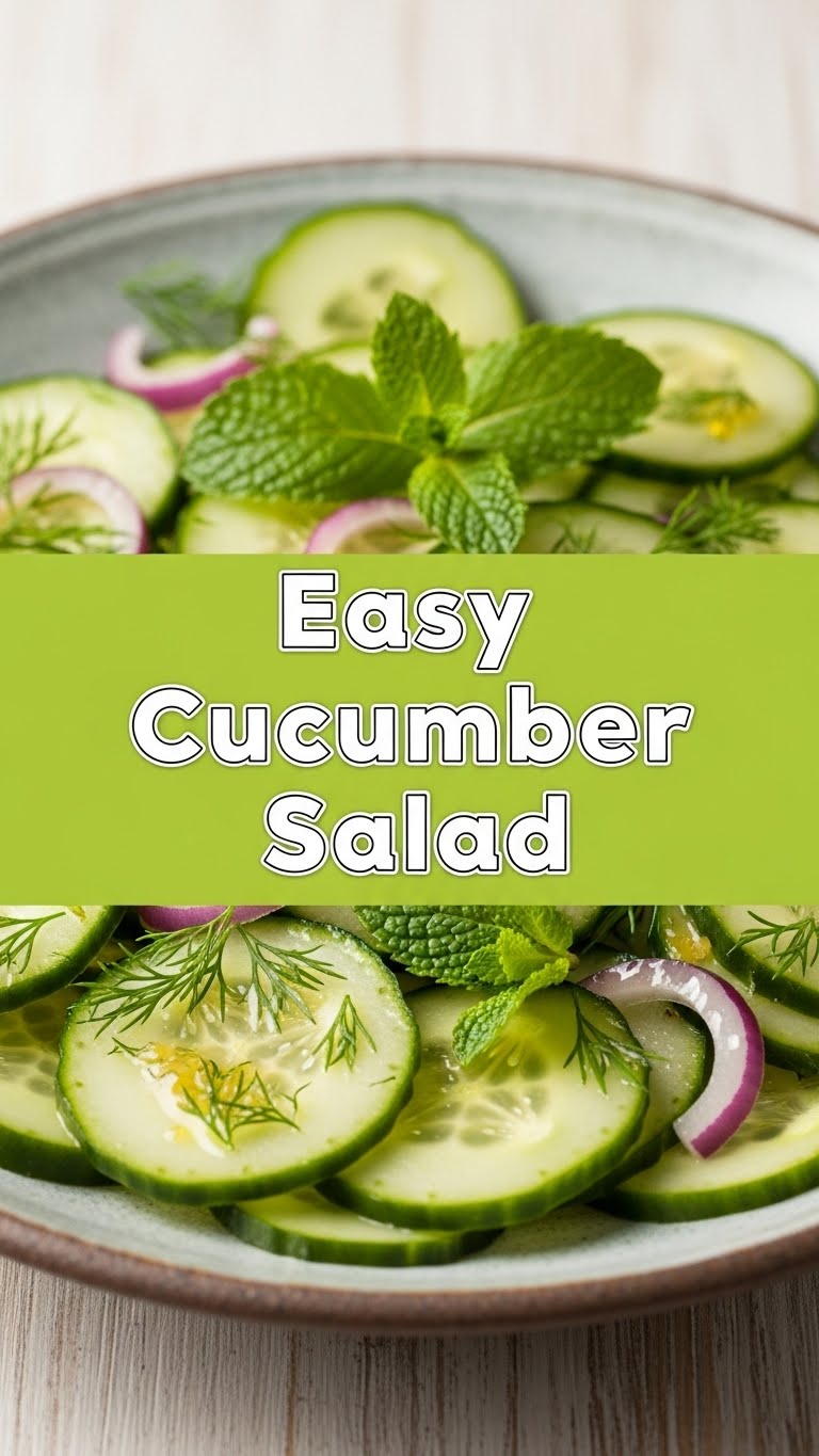 Easy Cucumber Salad