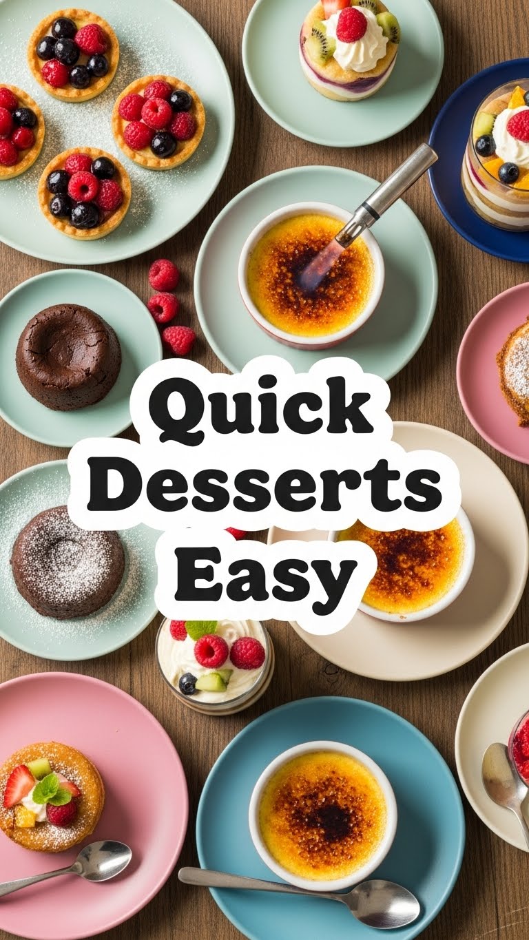 Quick Desserts Easy