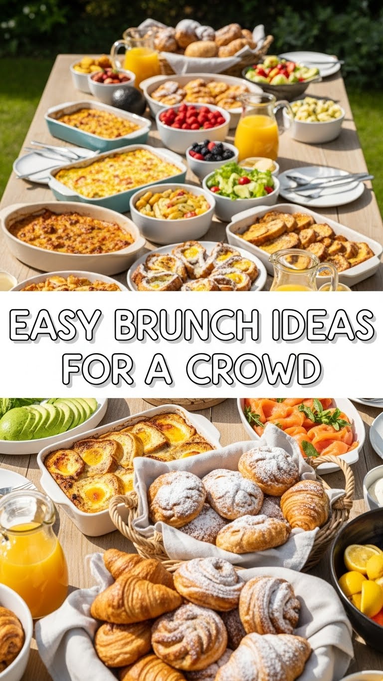 Easy Brunch Ideas For A Crowd