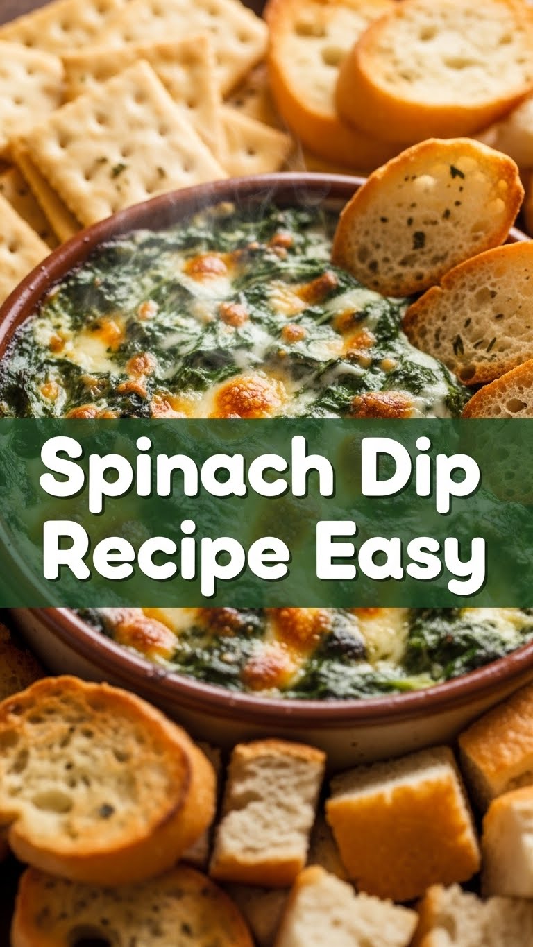 Spinach Dip Recipe Easy