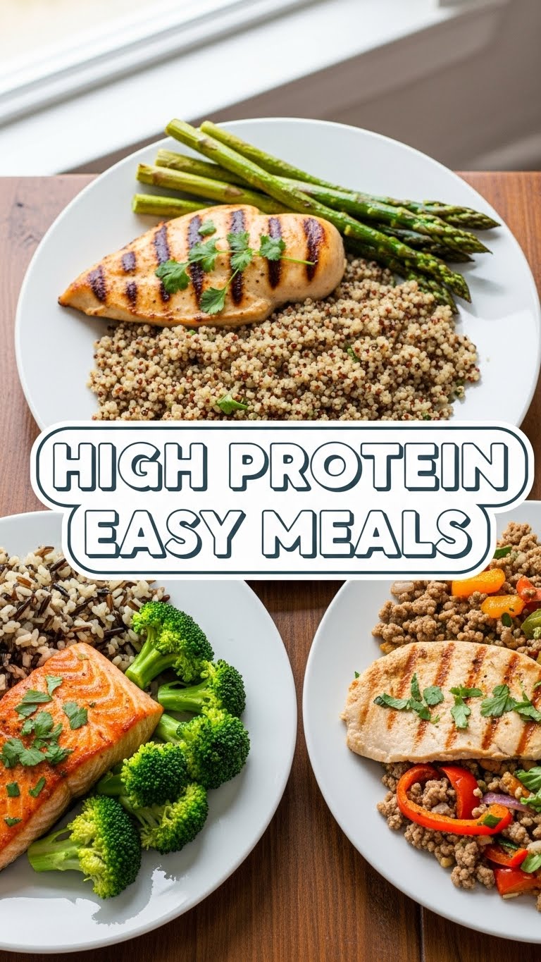 High Protein Easy Meals