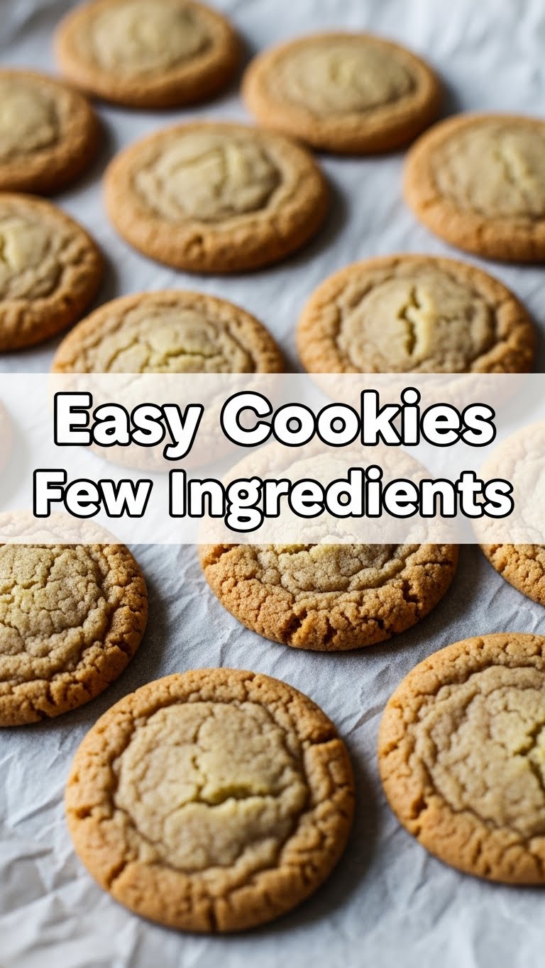 Easy Cookies Few Ingredients