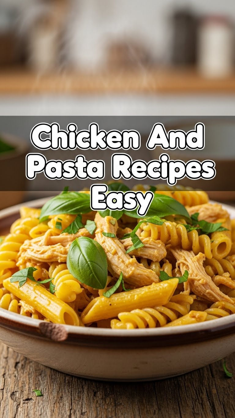 Chicken And Pasta Recipes Easy