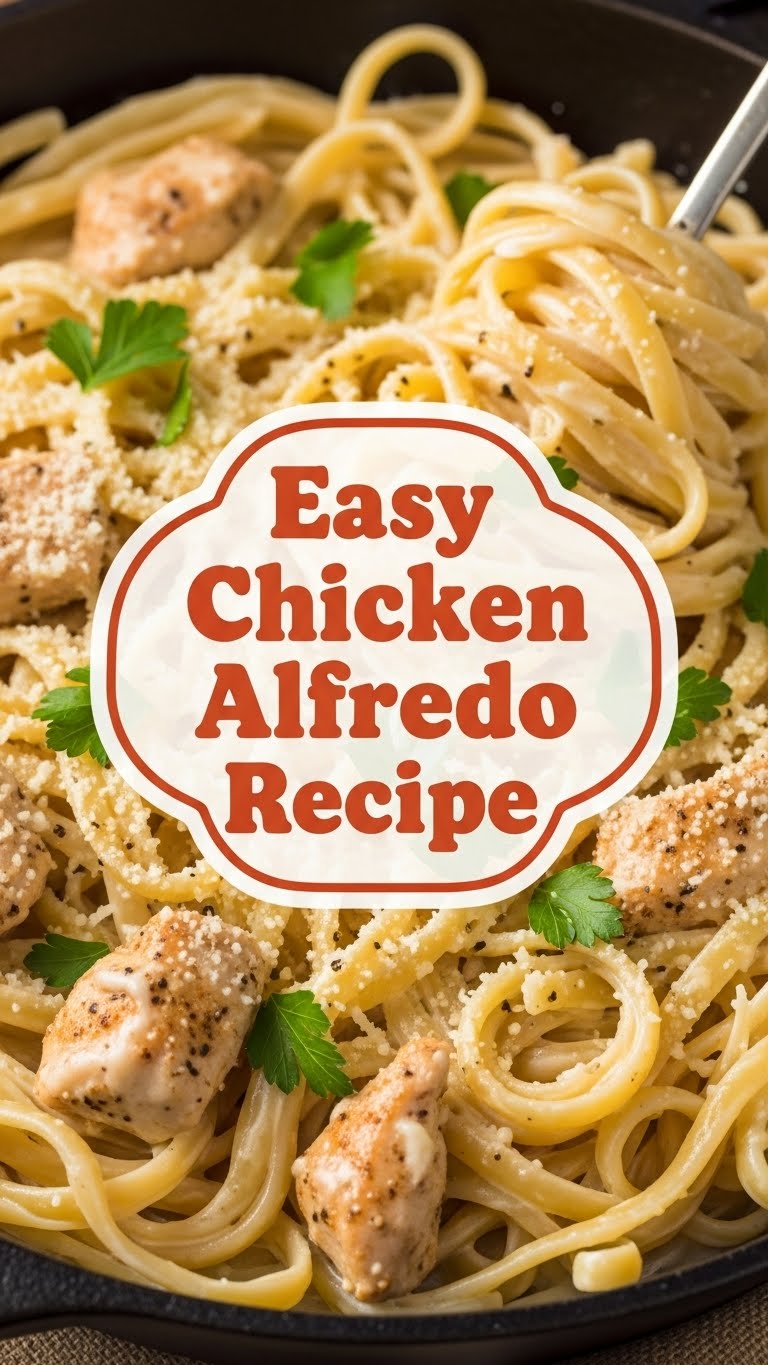 Easy Chicken Alfredo Recipe
