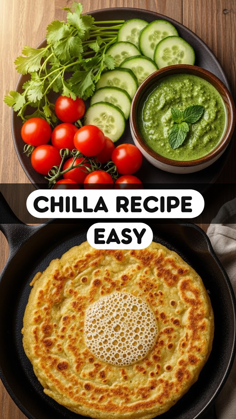 Chilla Recipe Easy