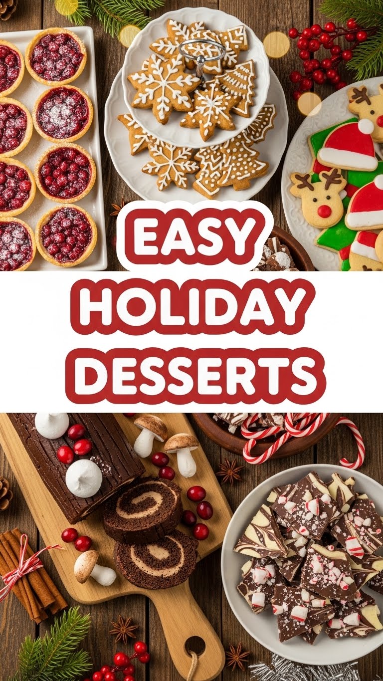 Easy Holiday Desserts