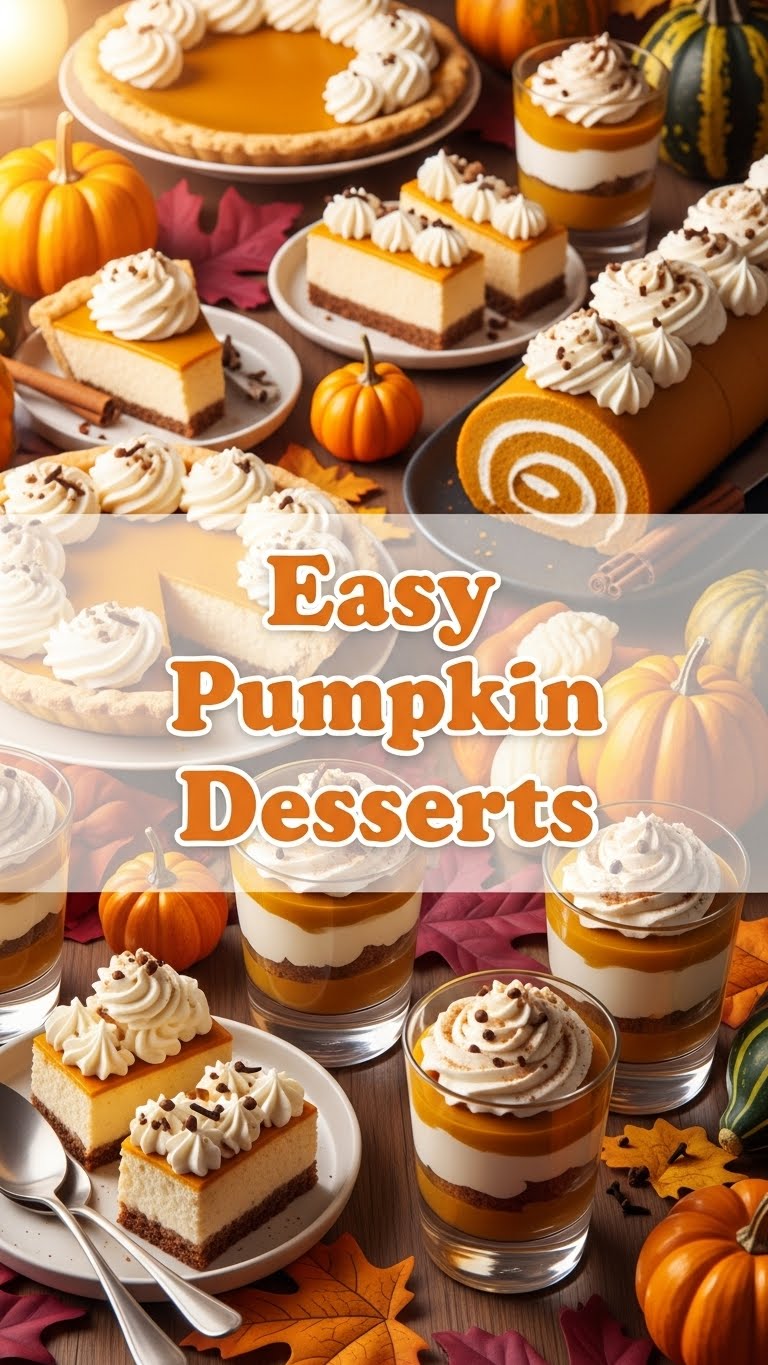 Easy Pumpkin Desserts