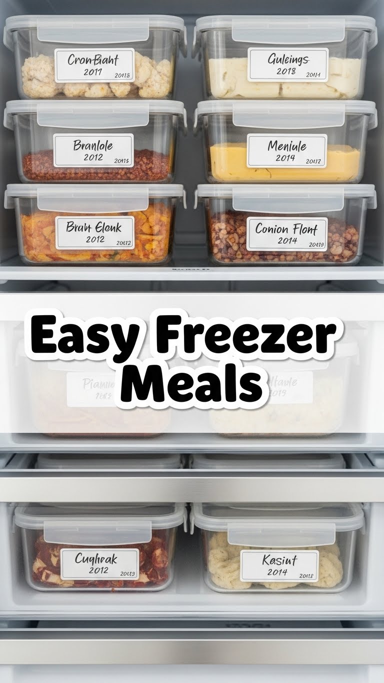 Easy Freezer Meals