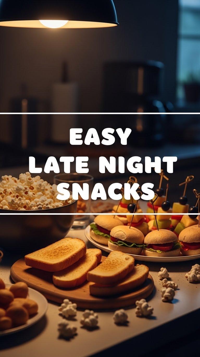 Easy Late Night Snacks
