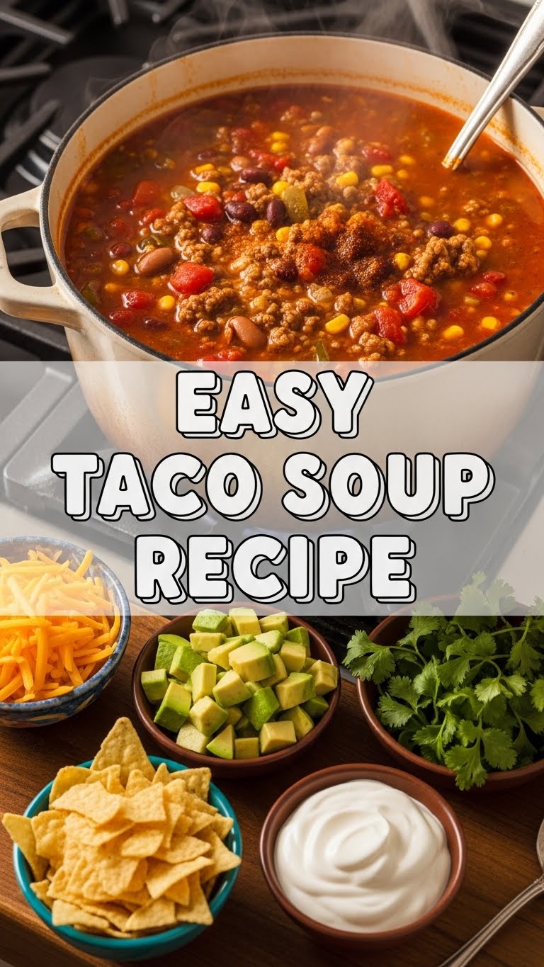Easy Taco Soup Recipe