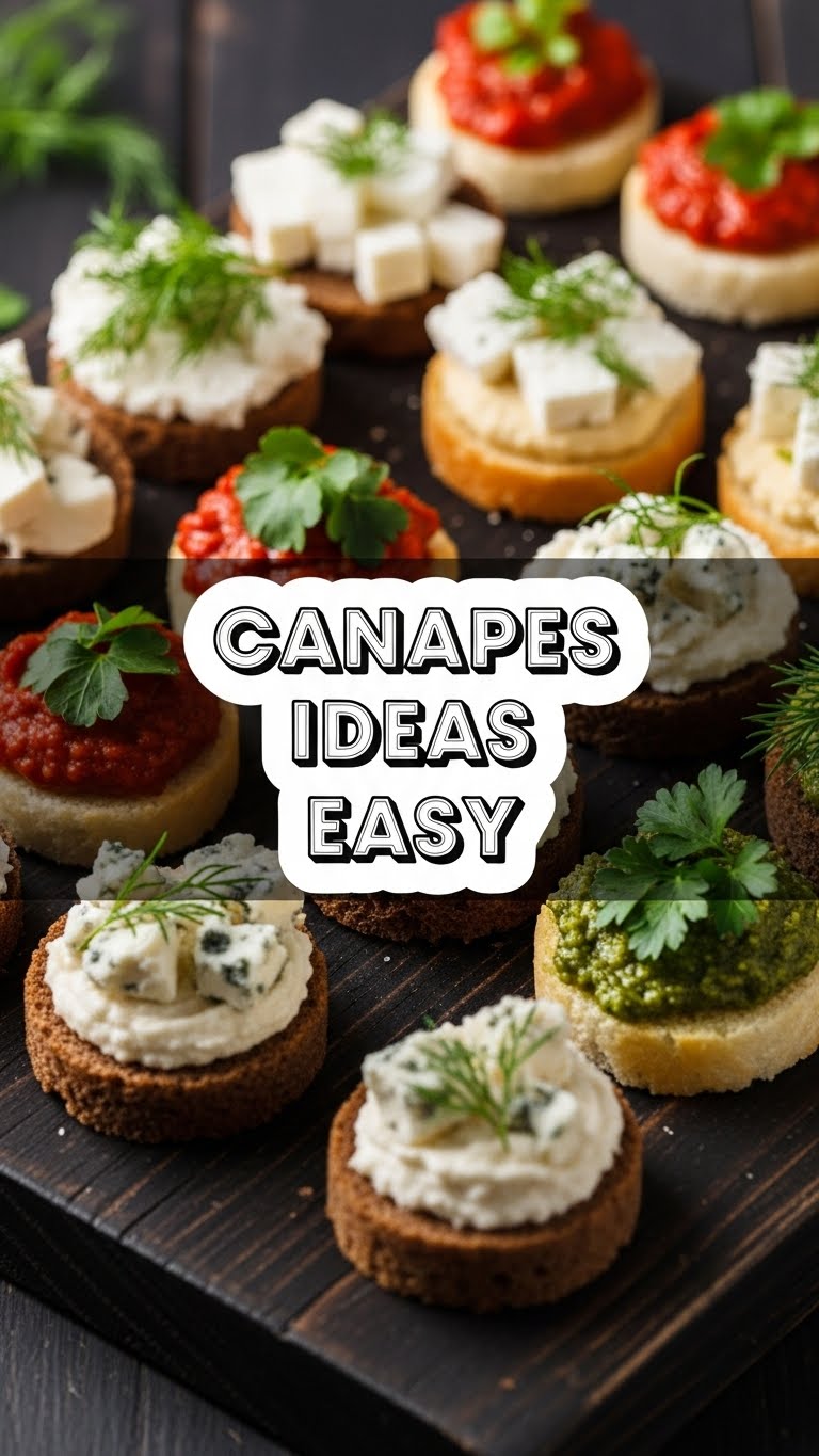 Canapes Ideas Easy