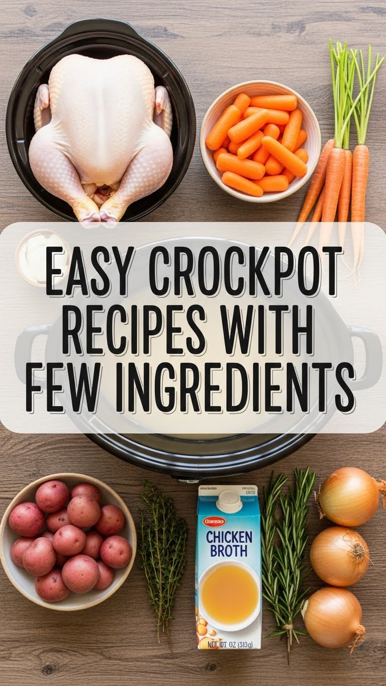 Easy Crockpot Recipes With Few Ingredients