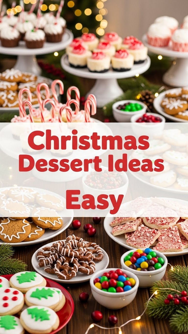 Christmas Dessert Ideas Easy