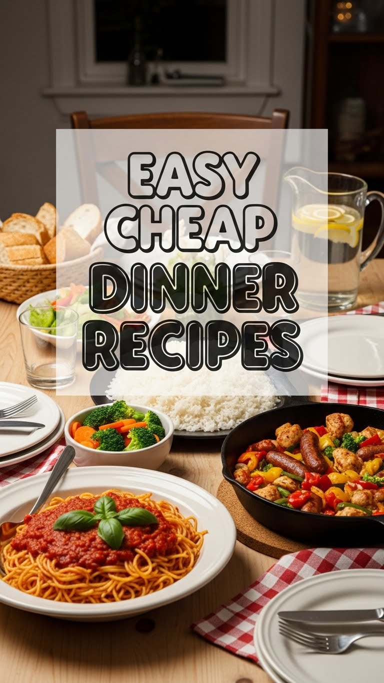 Easy Cheap Dinner Recipes