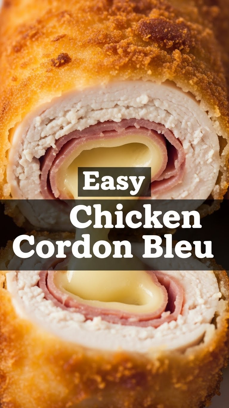 Easy Chicken Cordon Bleu