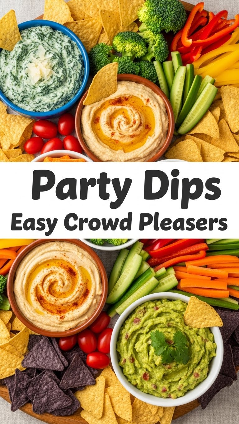 Party Dips Easy Crowd Pleasers