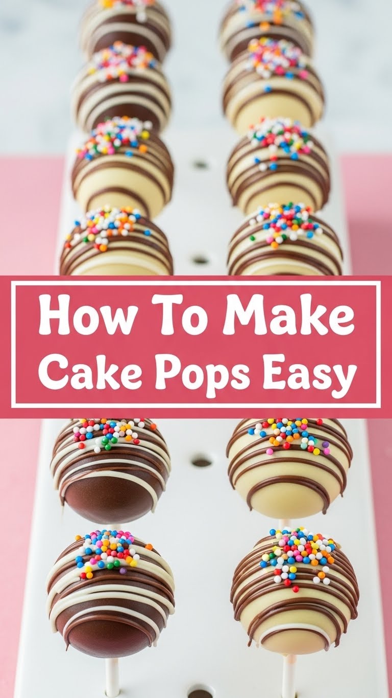 How To Make Cake Pops Easy