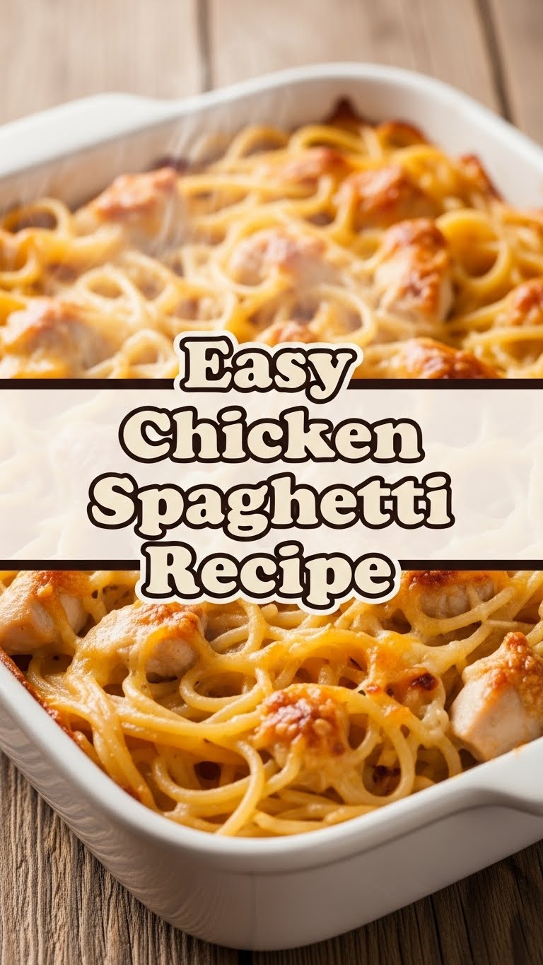 Easy Chicken Spaghetti Recipe
