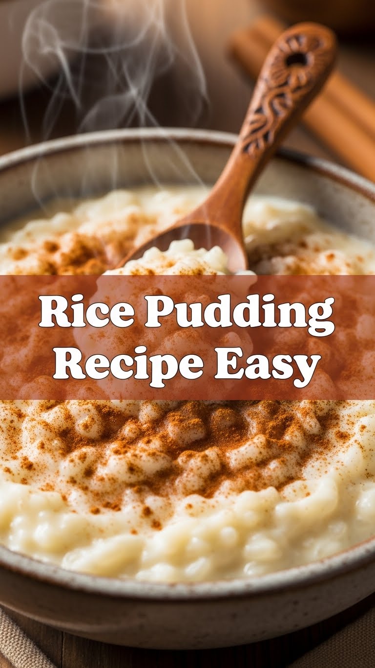 Rice Pudding Recipe Easy