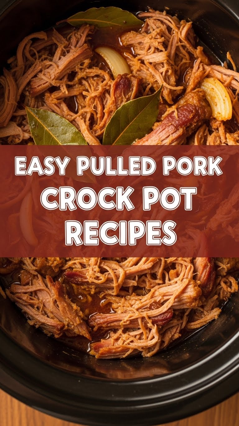 Easy Pulled Pork Crock Pot Recipes