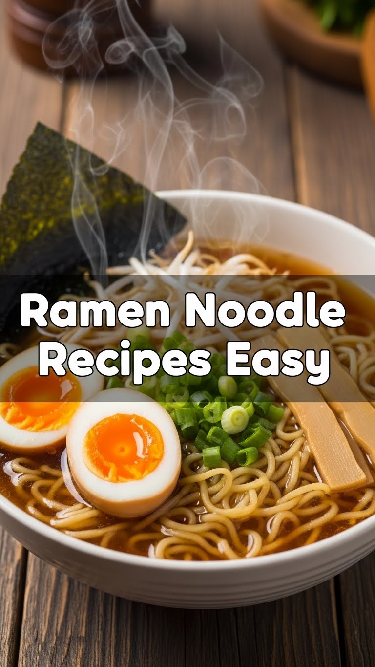 Ramen Noodle Recipes Easy