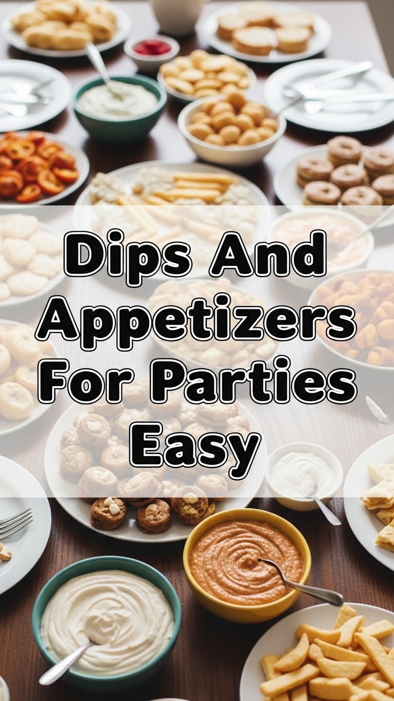 Dips And Appetizers For Parties Easy